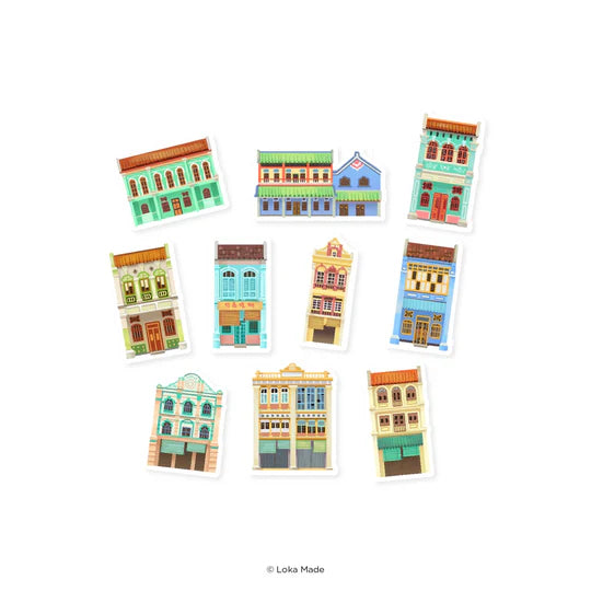 LOKAMADE Deco Sticker DS29: Heritage in Hues