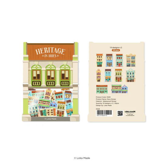 LOKAMADE Deco Sticker DS29: Heritage in Hues