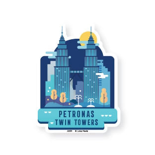 LOKAMADE Adventure Seals Set Luggage Sticker ASS01: Set A