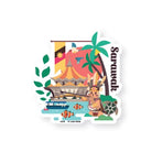 LOKAMADE Adventure Seals Set Luggage Sticker ASS02: Set B
