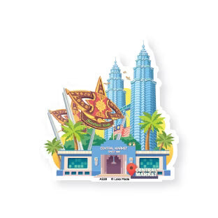 LOKAMADE Adventure Seals Set Luggage Sticker ASS03: Set C