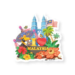 LOKAMADE Adventure Seals Set Luggage Sticker ASS03: Set C