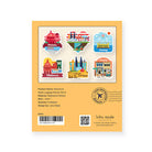 LOKAMADE Adventure Seals Set Luggage Sticker ASS04: Set D