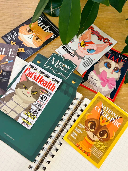 LOKAMADE Adventure Seals Set Luggage Sticker ASS12: Meowgazine