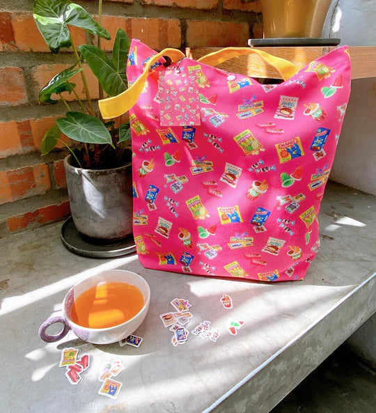 LOKAMADE Tote Bag TT04: Nostalgia in a Bite