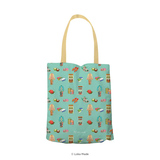 LOKAMADE Tote Bag TT26: A Timeless Tale of Colors