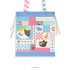 LOKAMADE Kawan-Haiwan Drawstring Tote Bag TTD01: Blue-tiful Bonds