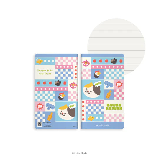 LOKAMADE Kawan-Haiwan Notebook Bundle 3in1 NB604: Blue-tiful Bonds