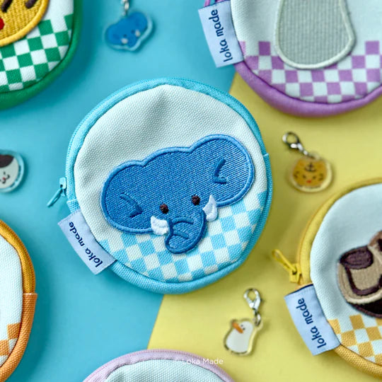 LOKAMADE Kawan-Haiwan Coin Pouch COP03: Elephant