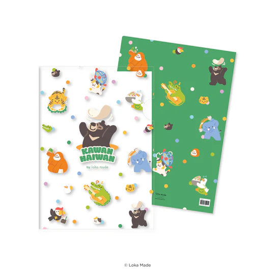LOKAMADE Kawan-Haiwan Folder A4 FDB37: Cozy Gathering