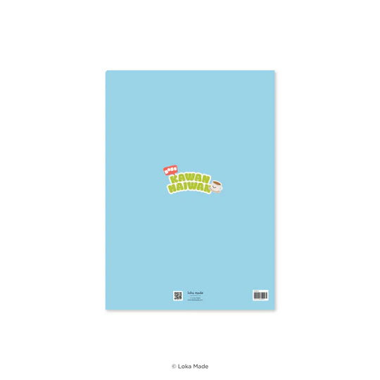 LOKAMADE Kawan-Haiwan Folder A4 FDB38: Blue-tiful Bonds