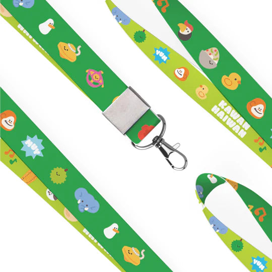 LOKAMADE Kawan-Haiwan Lanyard Long LYL-KH03: Sip & Snack