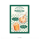 LOKAMADE Minum-minuman Deco Acrylic Pin IP03: Tau Fu Fah & Teh Tarik