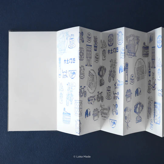 LOKAMADE Stamp Book NB-SB01: Wonder Bookstore