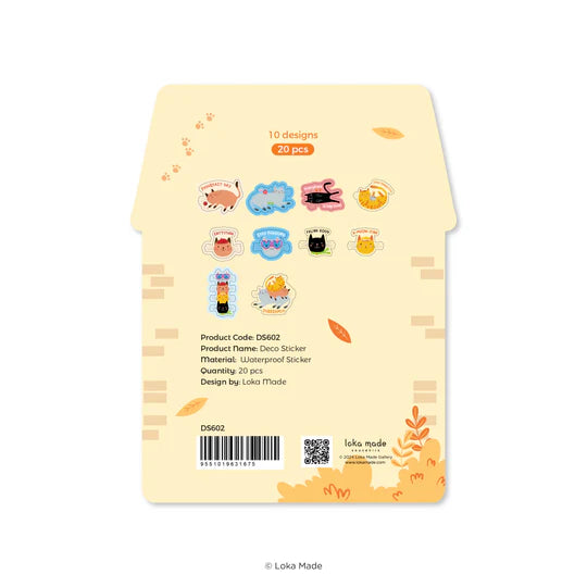 LOKAMADE Deco Sticker DS601: It's Cozy Time