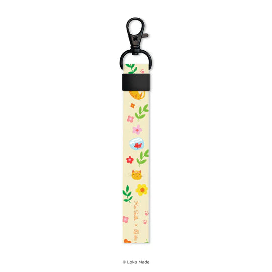 LOKAMADE Lanyard Short LYS601: It's Play Time Strap (Yellow)