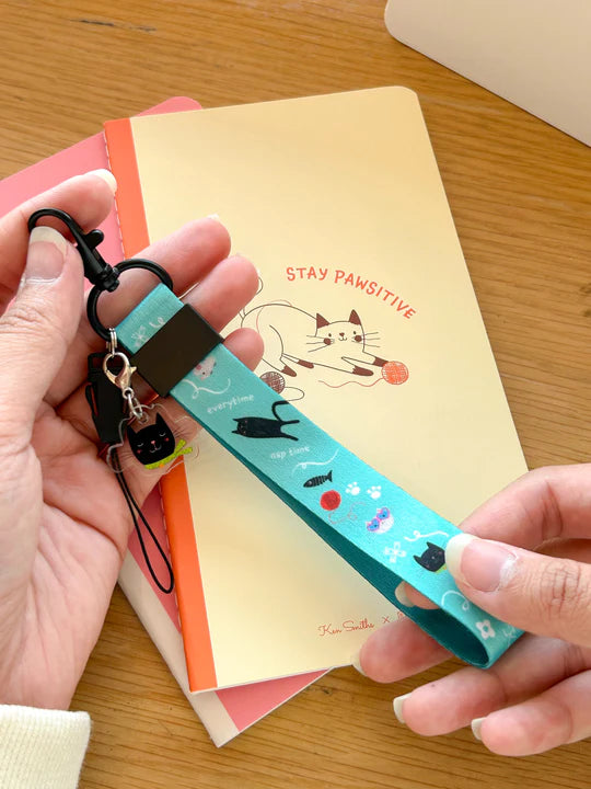 LOKAMADE Lanyard Short LYS602: It's Cozy Time Strap (Green)