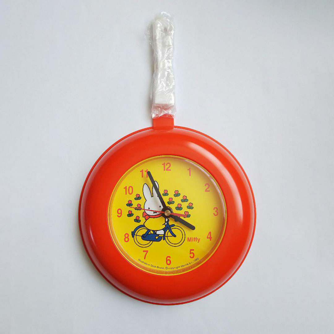 MIFFY Vintage 1982 Retro Frying Pan Clock