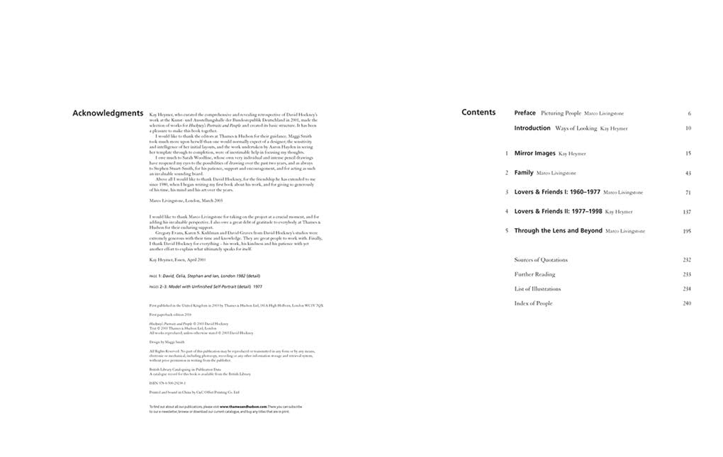 Hockney's Portraits and People by Marco Livingstone & Kay Heymer