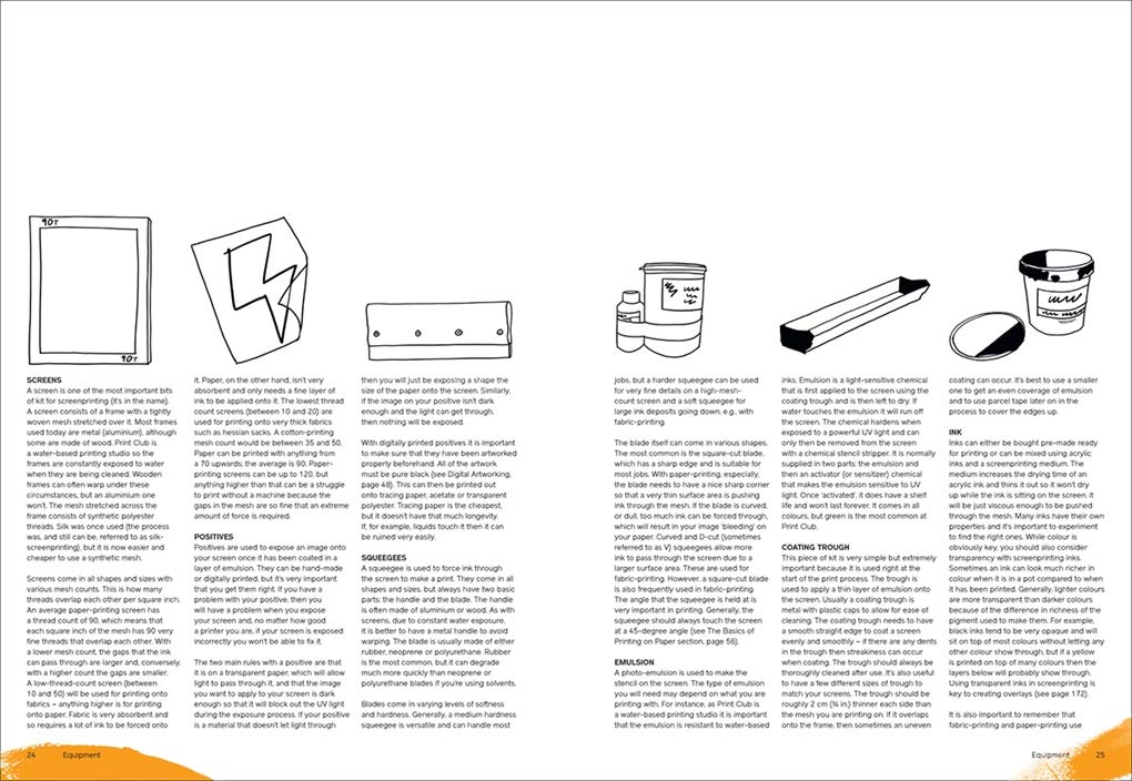 Screenprinting: The Ultimate Studio Guide from Sketchbook to Squeegee by Print Club London