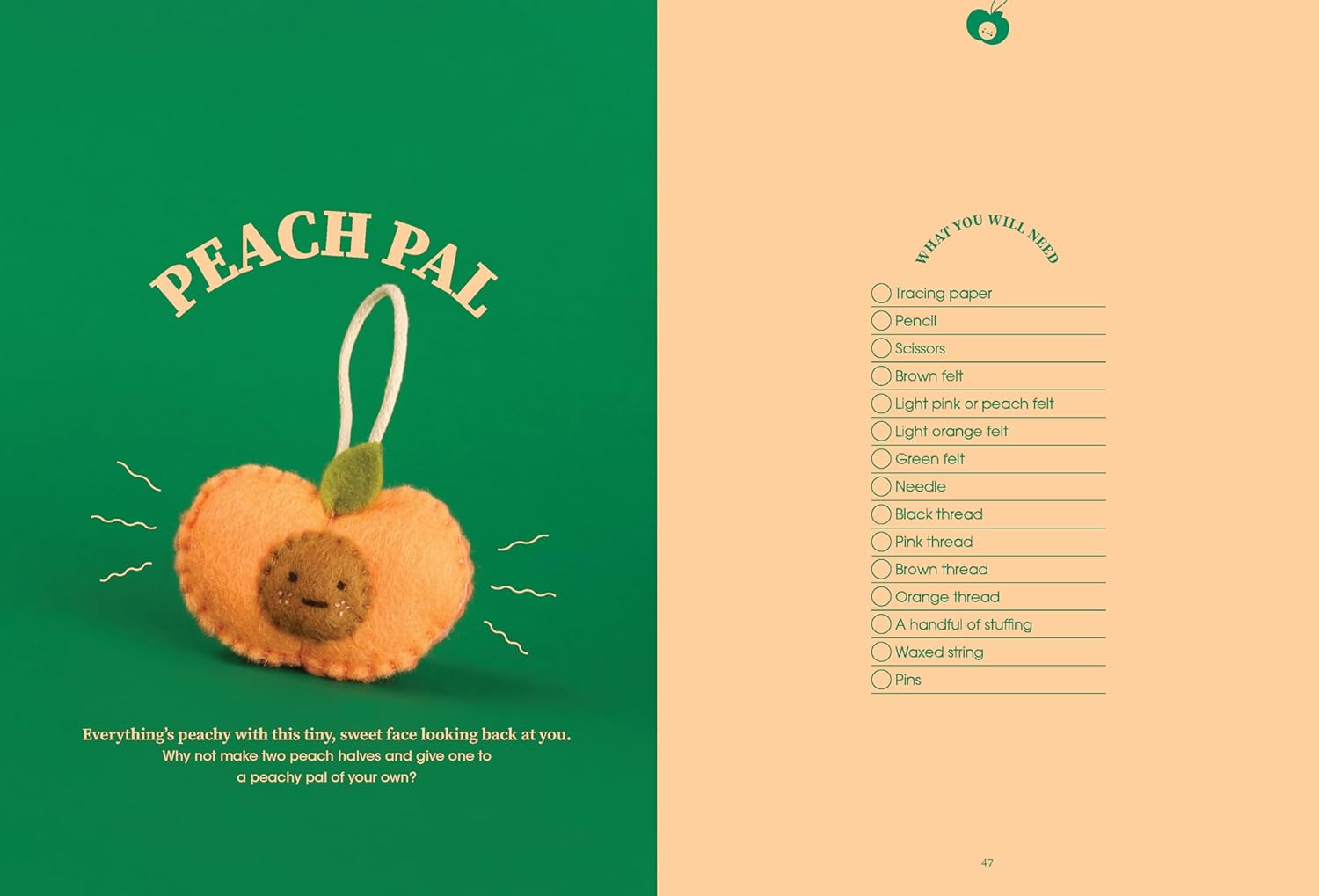 Trinkets: Felt foods to sew and love by Cat Rabbit