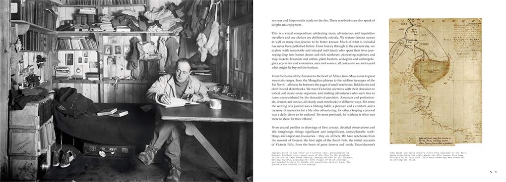 Explorers' Sketchbooks: The Art of Discovery & Adventure by Huw Lewis-Jones & Kari Herbert