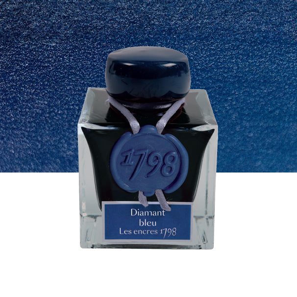 JACQUES HERBIN 1798 Ink 50ml Diamant Bleu