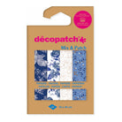 DECOPATCH Papers: Mix & Patch 4s Shade of Blue