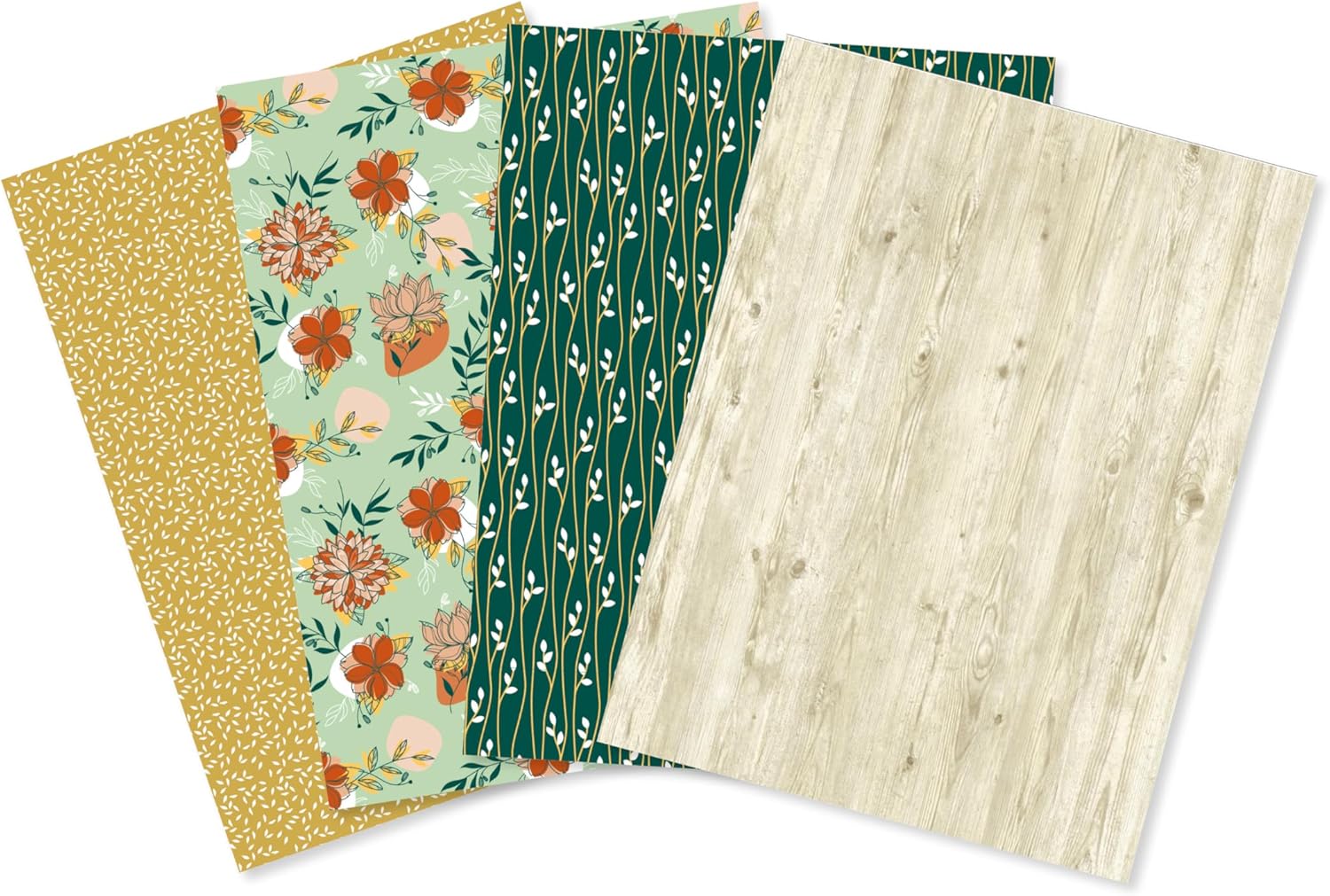DECOPATCH Papers: Mix & Patch 4s Natur'elle