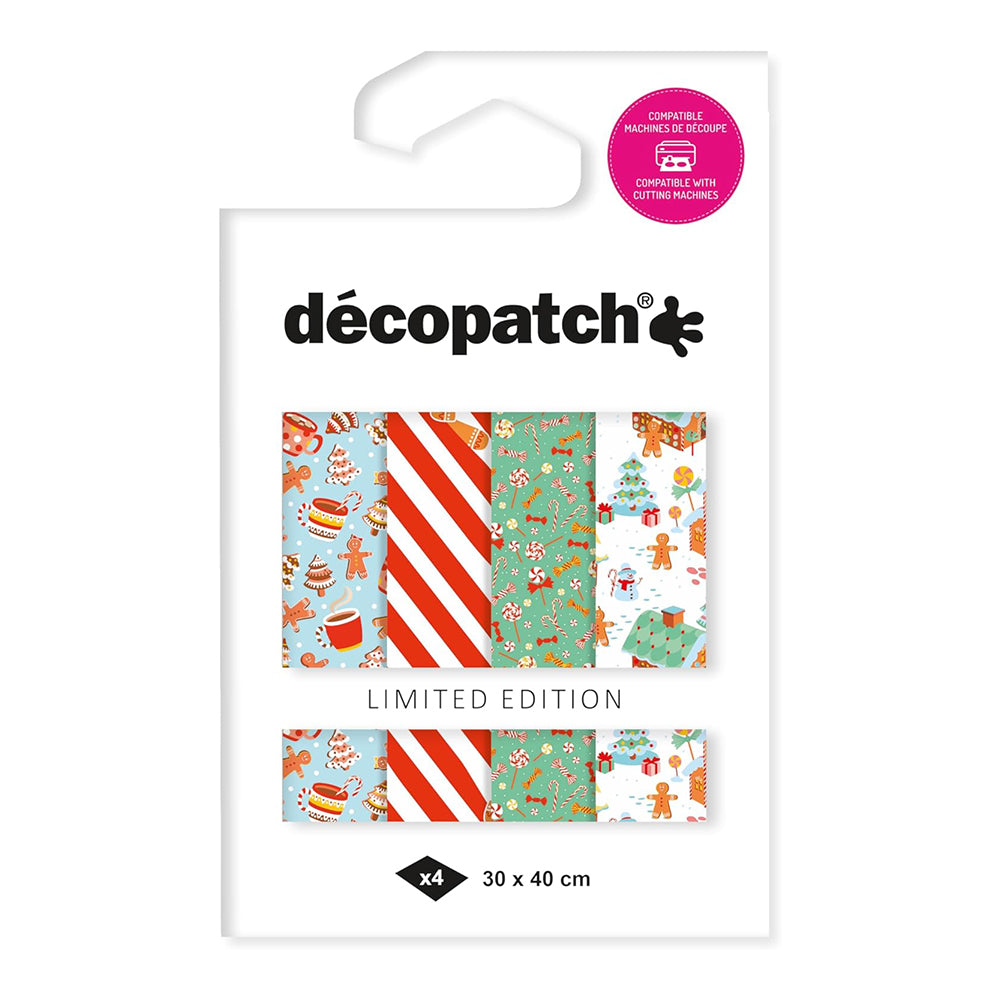 DECOPATCH Papers: Texture Collection 4s Christmas Kitchen