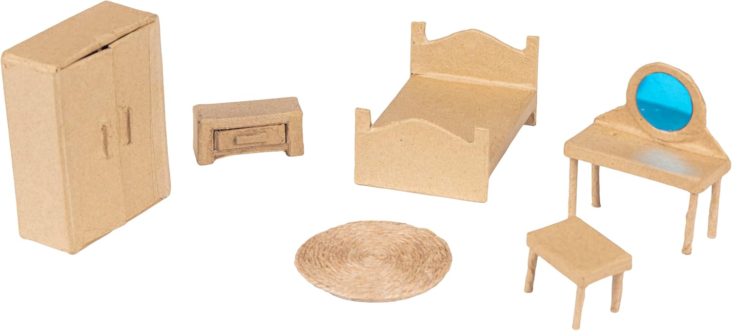 DECOPATCH Objects: Pulp Small-Bedroom Miniatures 6s