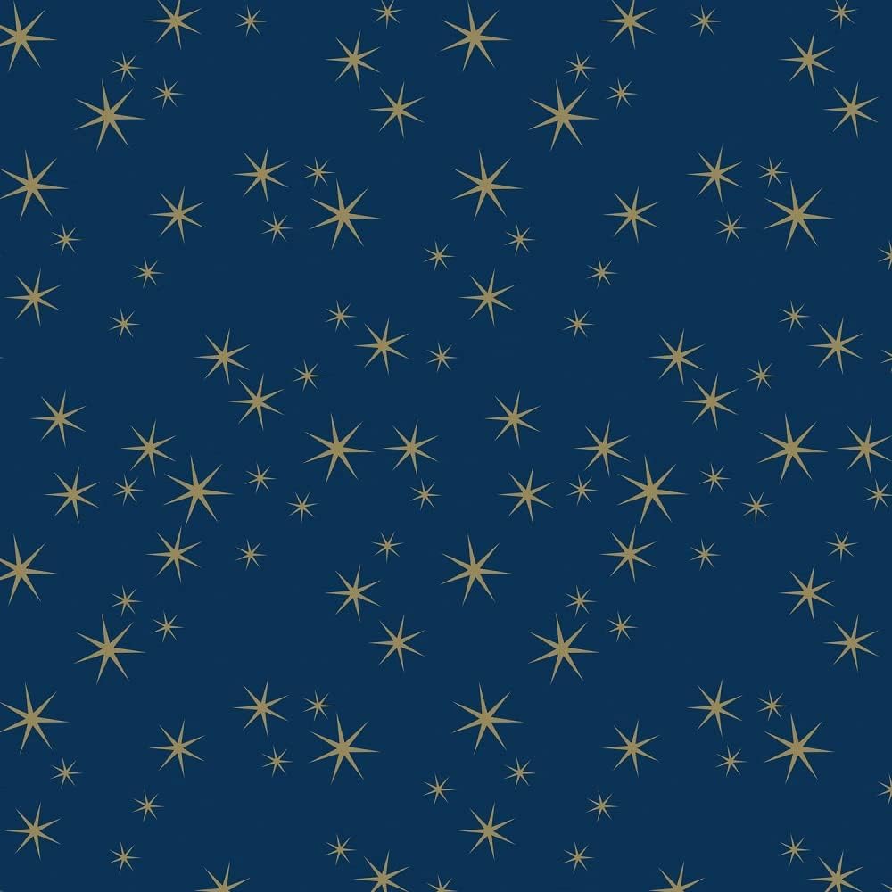 CLAIREFONTAINE Gift Wrap 60g 0.7x50m Boudoir Star