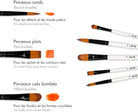DARWI For You Set of 5 Medium Brushes