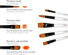DARWI For You Set of 5 Thick Brushes