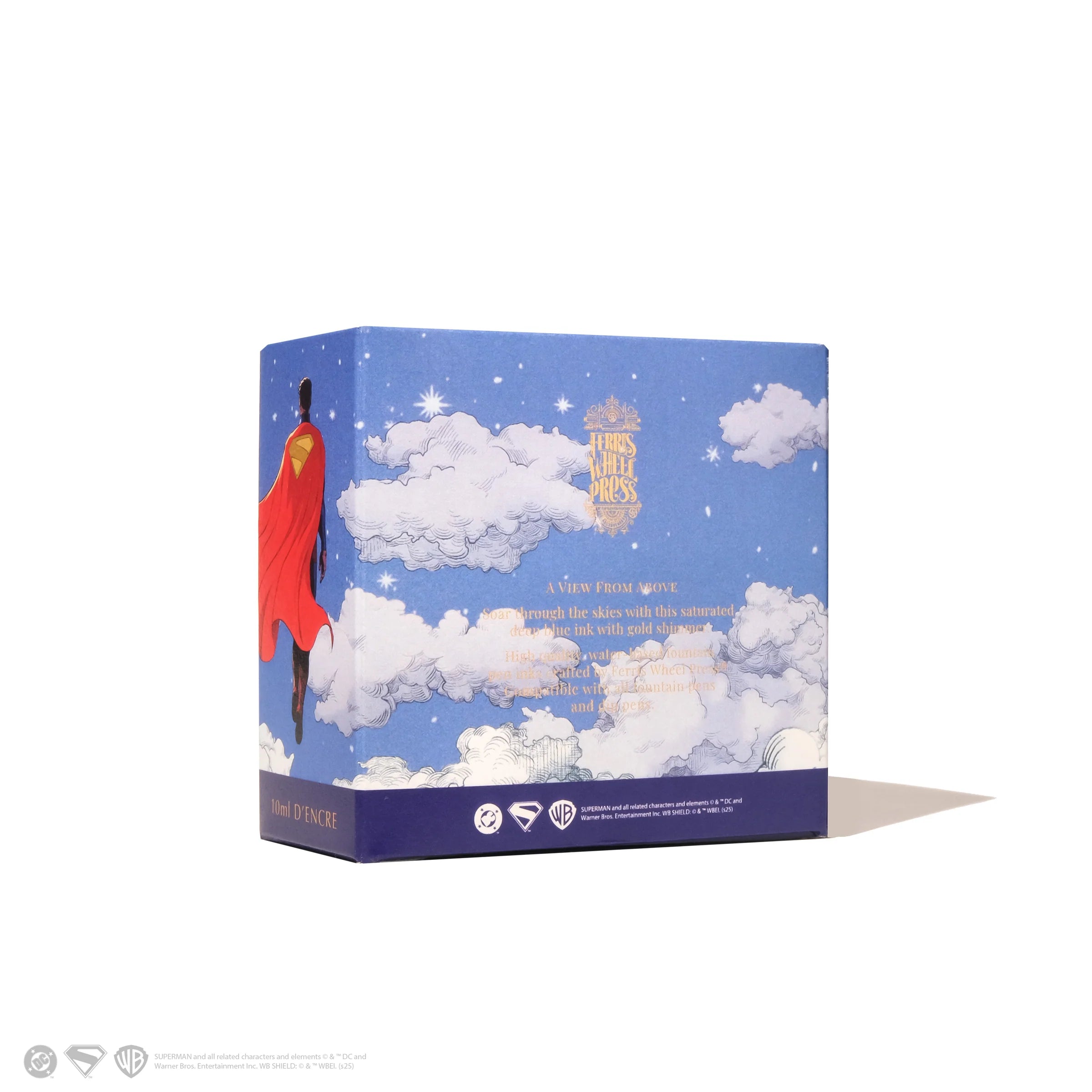 FERRIS WHEEL PRESS x Superman Fountain Pen Ink 10ml Heroic Blue