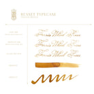 FERRIS WHEEL PRESS Fountain Pen Ink 10ml Russet Typecase