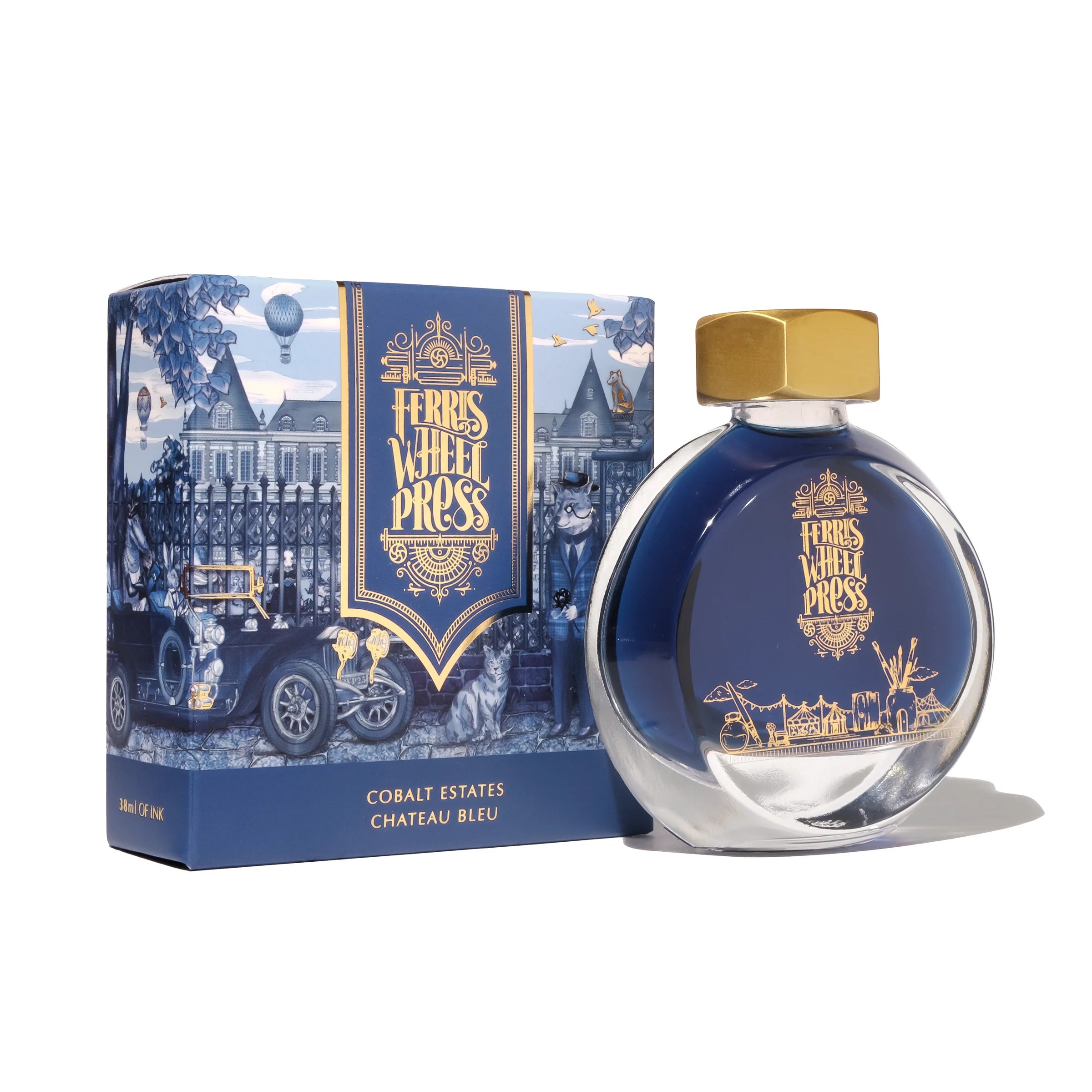 FERRIS WHEEL PRESS Fountain Pen Ink 38ml Cobale Estates