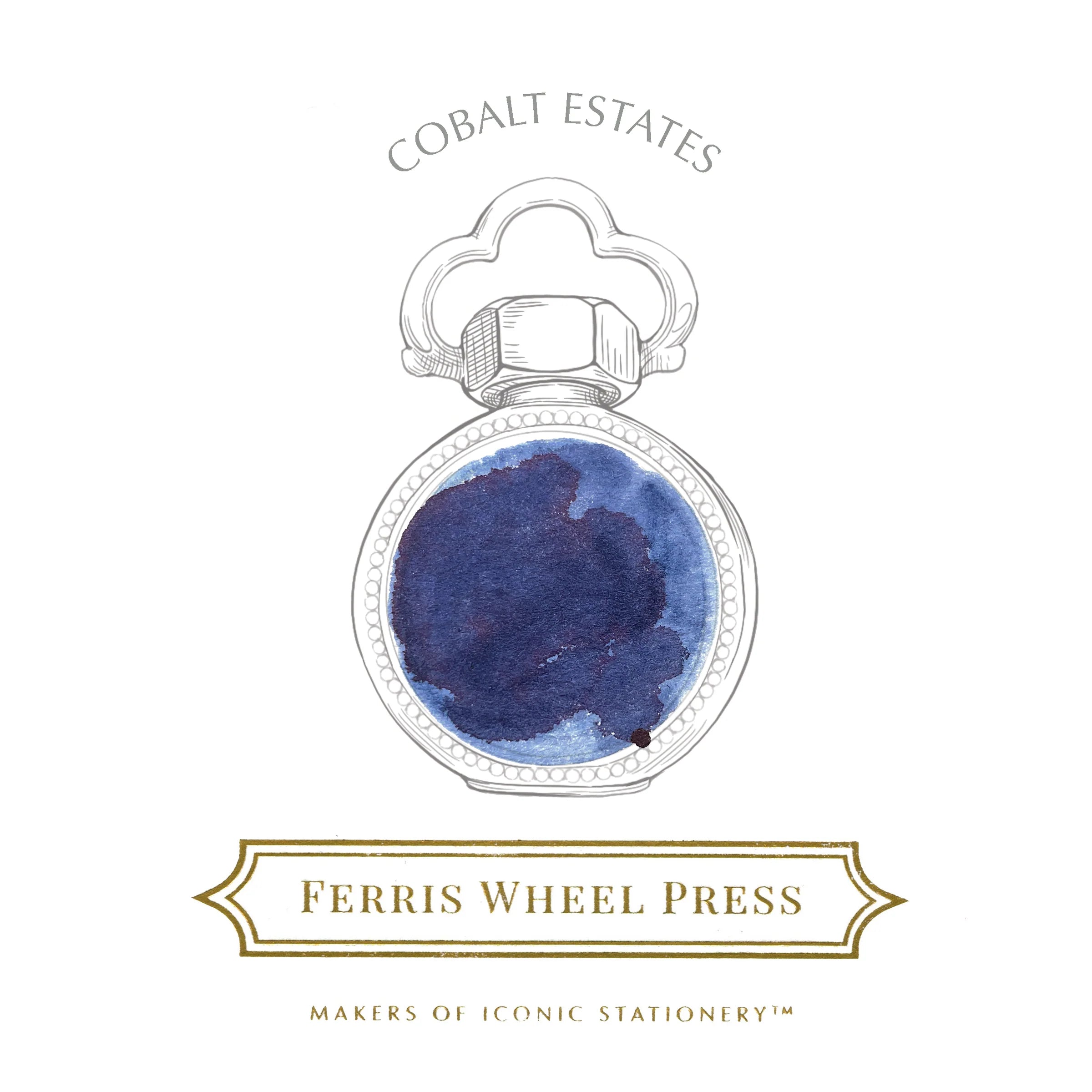 FERRIS WHEEL PRESS Fountain Pen Ink 38ml Cobale Estates