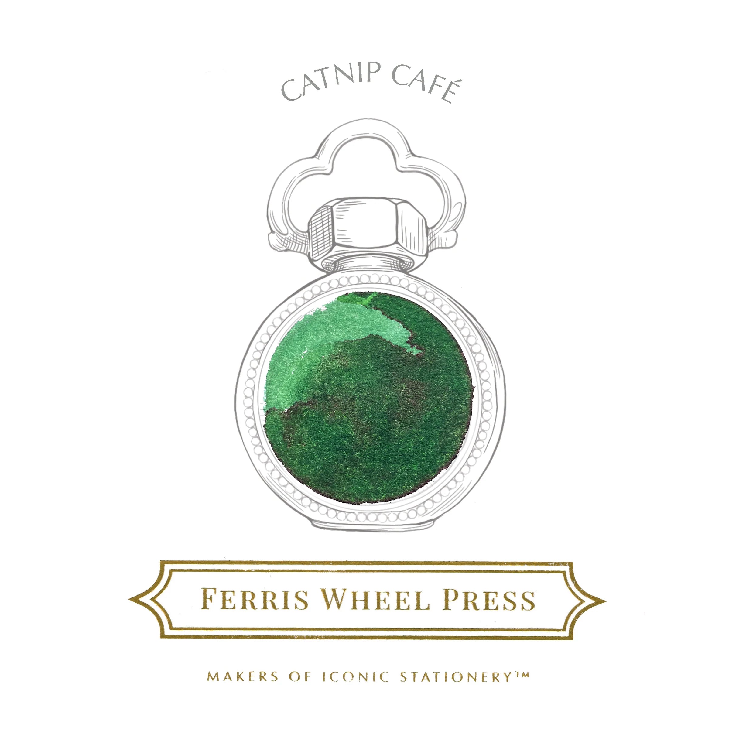 FERRIS WHEEL PRESS Fountain Pen Ink 10ml Catnip Cafe