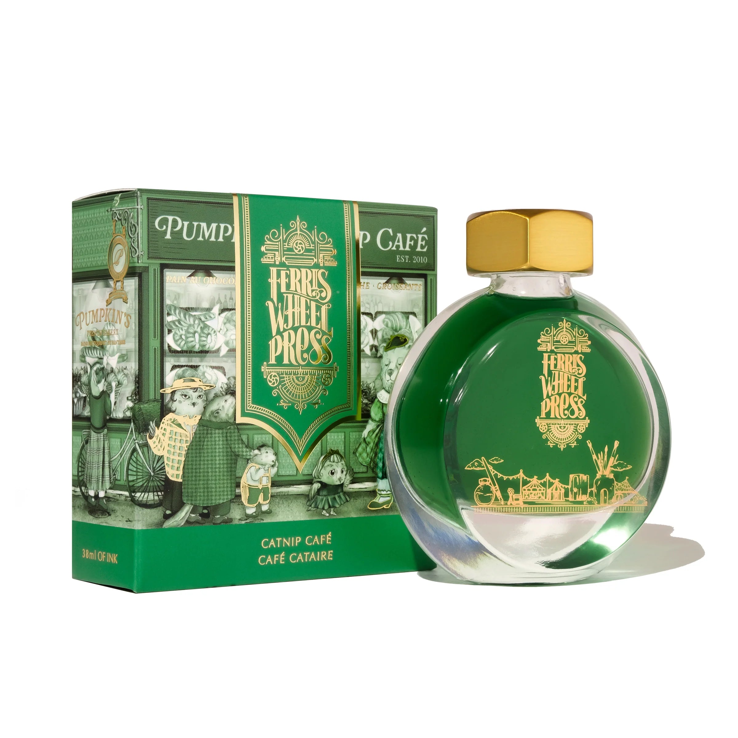 FERRIS WHEEL PRESS Fountain Pen Ink 38ml Catnip Cafe