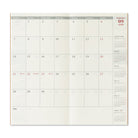 [Pre-Order] TRAVELERS Notebook 2026 Regular Monthly Refill