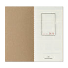 [Pre-Order] TRAVELERS Notebook 2026 Regular Weekly+Memo Refill