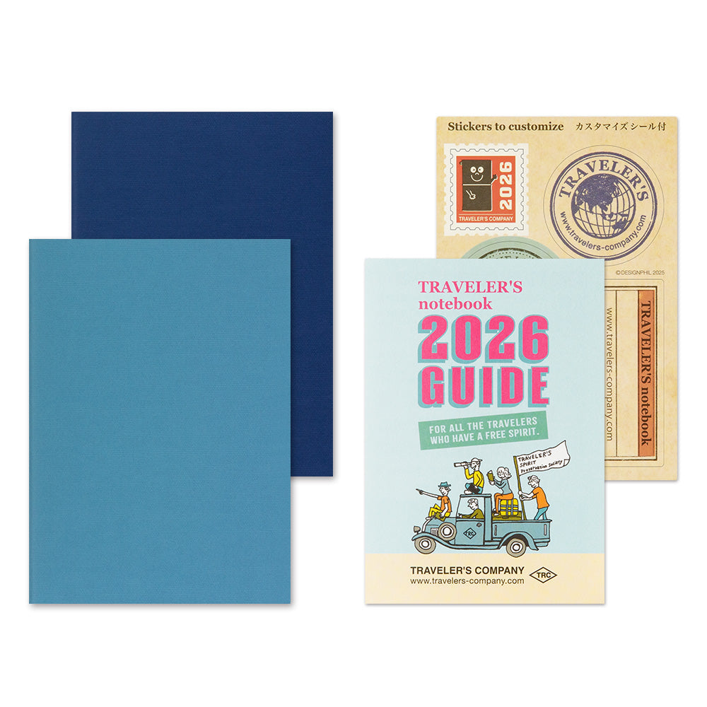 [Pre-Order] TRAVELERS Notebook 2026 Passport Weekly Refill