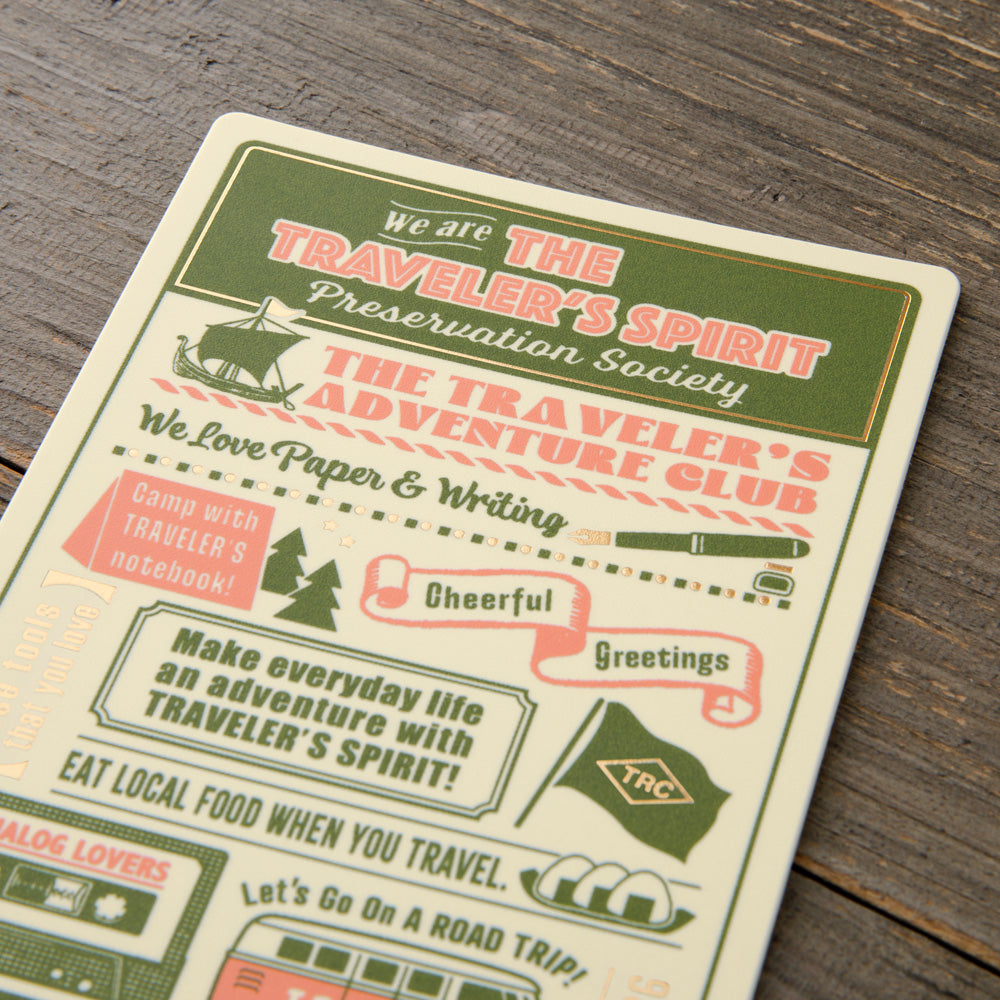 [Pre-Order] TRAVELERS Notebook 2026 Passport Plastic Sheet