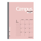 KOKUYO 2026 Campus Diary Monthly Pink B5