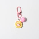 JIPPURI Keychain Bell Lamb Yellow