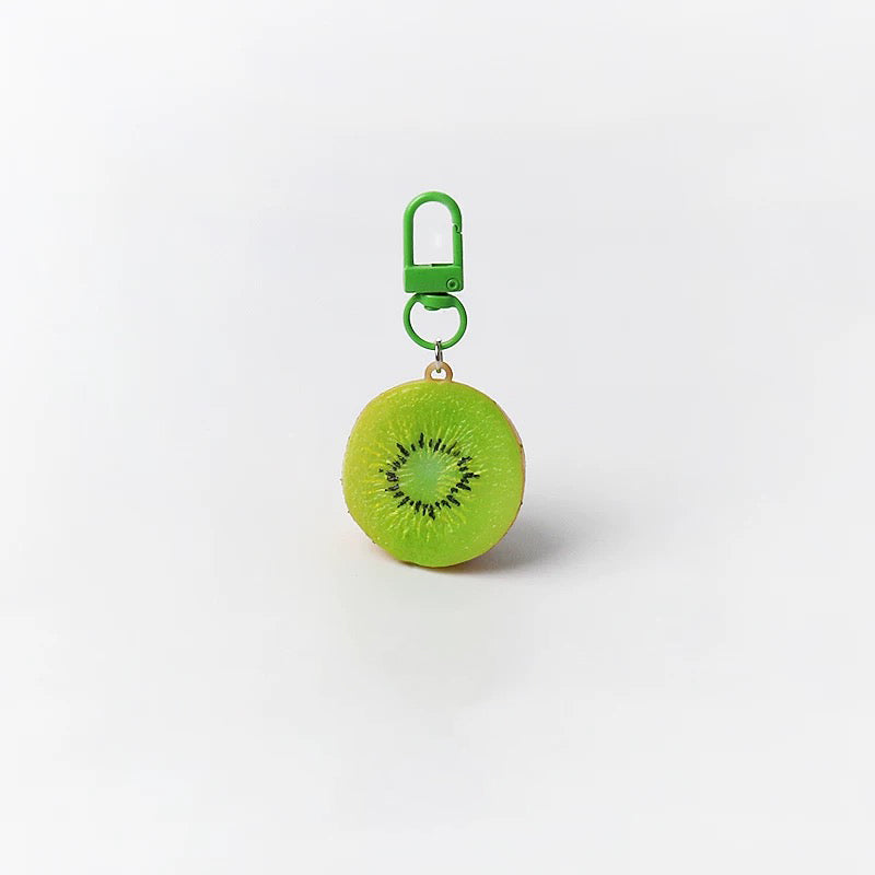 JIPPURI Keychain Juicy Slice Kiwi