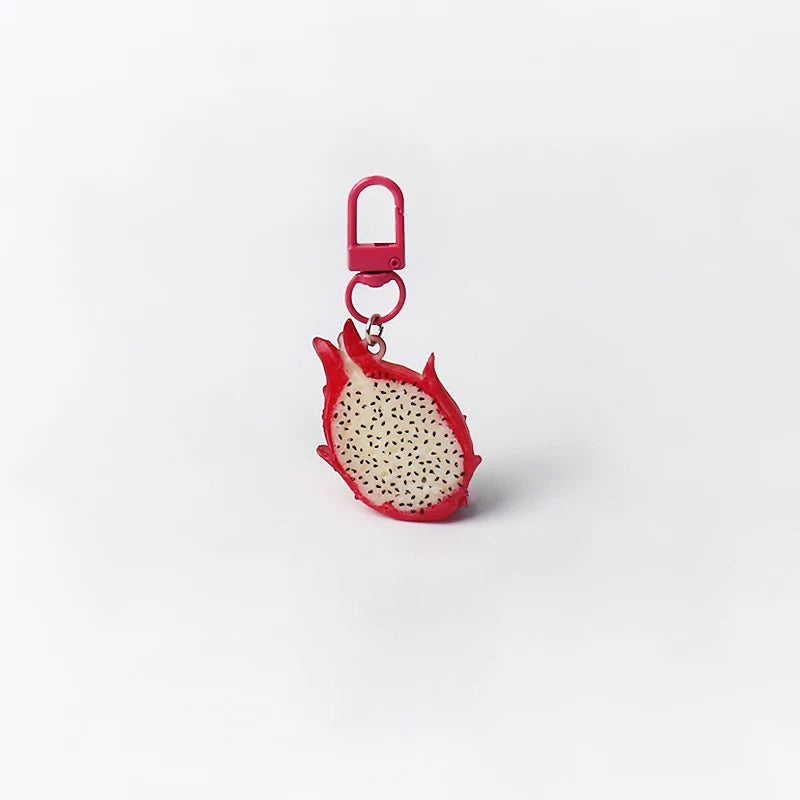 JIPPURI Keychain Juicy Slice Dragonfruit