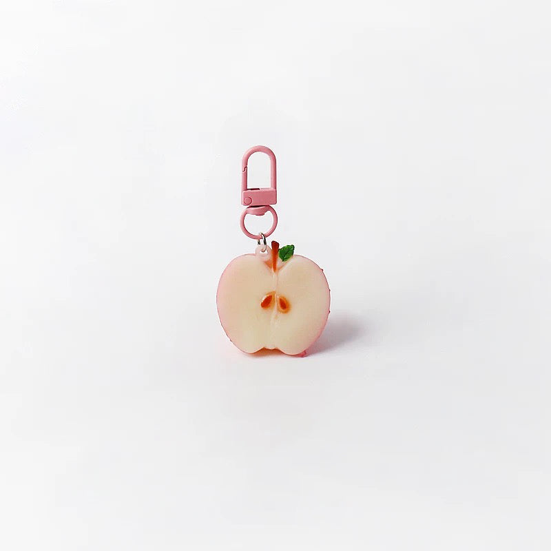 JIPPURI Keychain Juicy Slice Apple