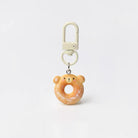 JIPPURI Keychain Bear Bagel